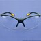Dewalt DPG58-11C Reinforcer Clear Anti-Fog Protective Safety Glasses with Rubber Temple Pads